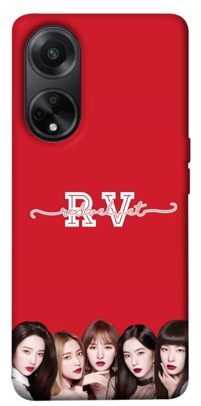 Чохол на Oppo A58 4G RED VELVET v3 фото 1 з 1
