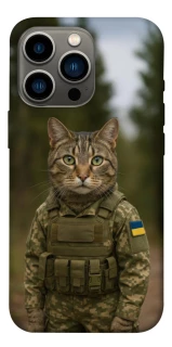 Чехол на Apple iPhone 13 Pro (6.1") Кот защитник фото 1 из 1