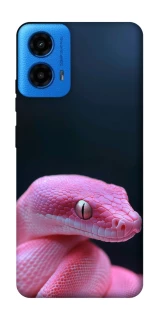 Чехол на Motorola Moto G45 Розовая Змея фото 1 из 1
