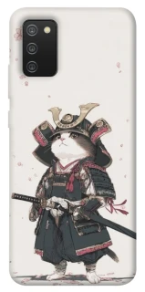 Чохол на Samsung Galaxy A02s Samurai Cat Warrior фото 1 з 1