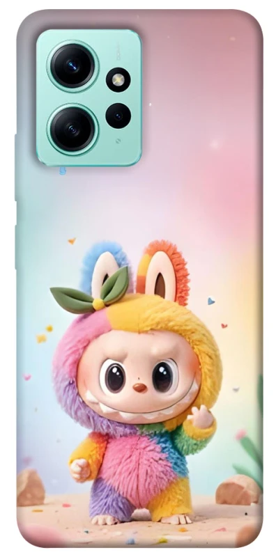 Чохол на Xiaomi Redmi Note 12 4G Labubu colored фото 1 з 1