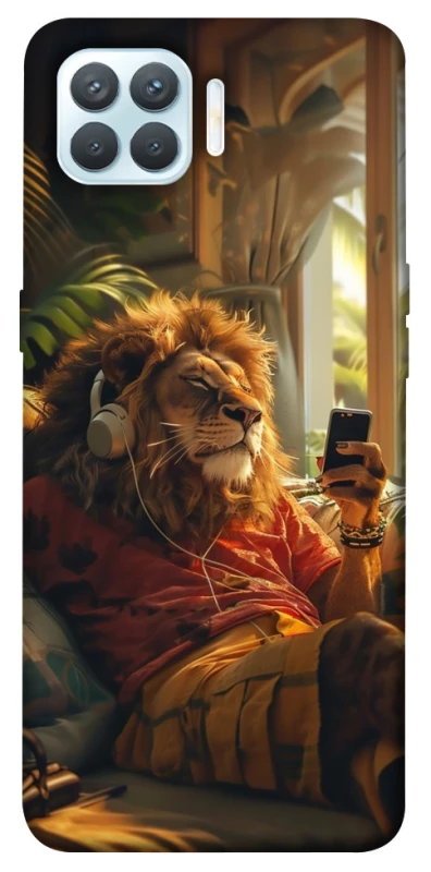 Чехол на Oppo F17 Pro Лев v2 фото 1 из 1