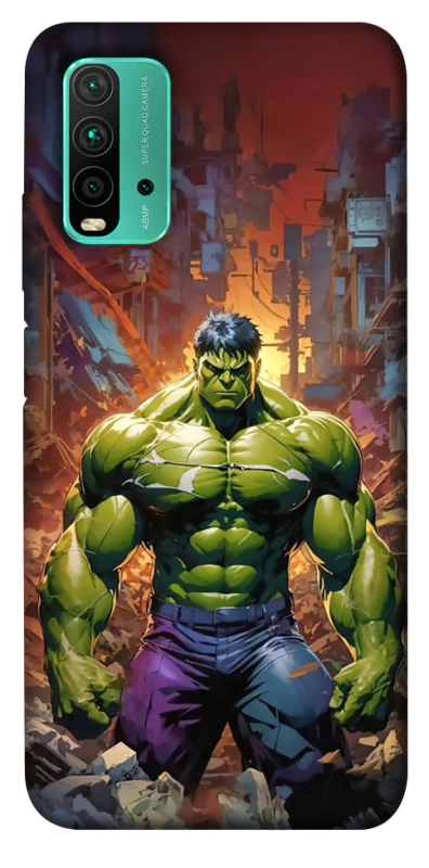 Чехол на Xiaomi Redmi Note 9 4G / Redmi 9 Power Hulk фото 1 из 1