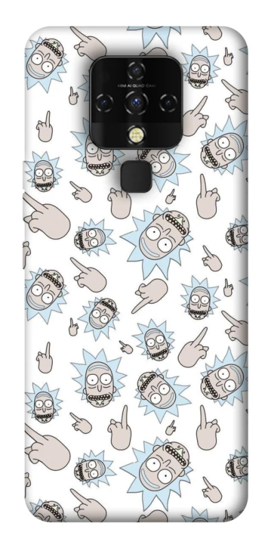Чохол на TECNO Camon 16 SE Rick and Morty style фото 1 з 1