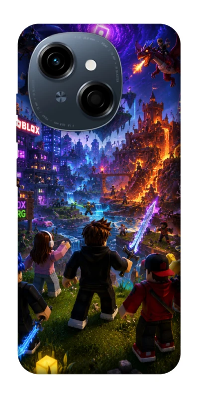 Чехол на TECNO Spark Go 1 Roblox aesthetics ver.12 фото 1 из 1
