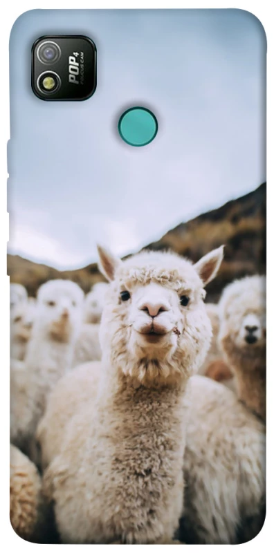 Чохол на TECNO POP 4 Лама фото 1 з 1