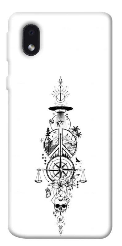 Чехол на Samsung Galaxy M01 Core / A01 Core Tattoo ver.7 фото 1 из 1