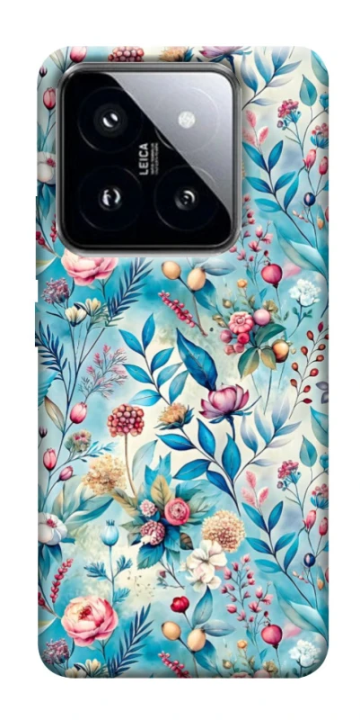 Чохол на Xiaomi 14 Pro Floral design ver.5 фото 1 з 1