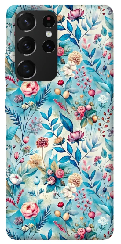 Чохол на Samsung Galaxy S21 Ultra Floral design ver.5 фото 1 з 1