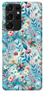 Чохол на Samsung Galaxy S21 Ultra Floral design ver.5 фото 1 з 1