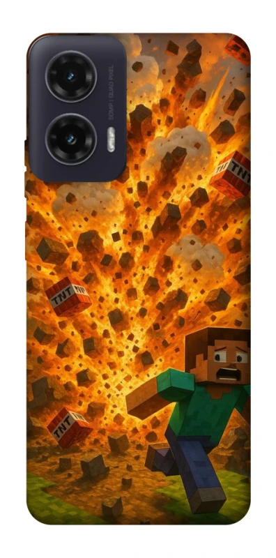 Чохол на Motorola Moto G35 Minecraft v7 фото 1 з 1