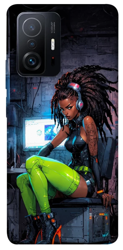 Чохол на Xiaomi 11T / 11T Pro Cyber girl фото 1 з 1
