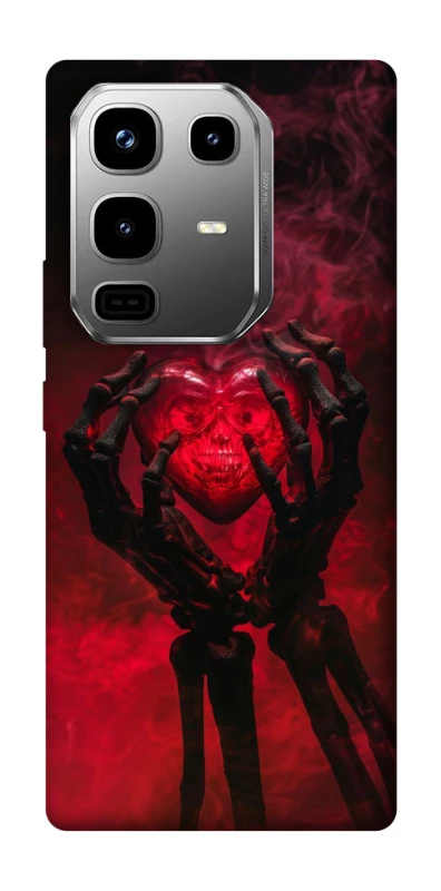 Чохол на Infinix Note 50 Pro Heart in the hands of a skeleton фото 1 з 1