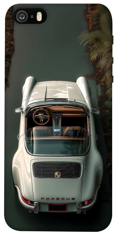 Чехол на Apple iPhone 5/5S/SE White porsche фото 1 из 1