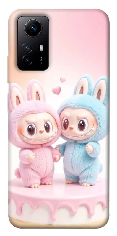 Чехол на Xiaomi Redmi Note 12S Labubu Twins фото 1 из 1