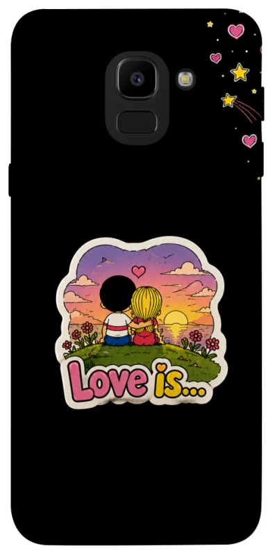 Чохол на Samsung J600F Galaxy J6 (2018) Love is ver.5 фото 1 з 1
