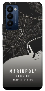 Чехол на TECNO Camon 18 Mariupol map фото 1 из 1