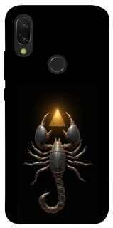Чехол на Xiaomi Redmi 7 Scorpio with Golden Triangle фото 1 из 1