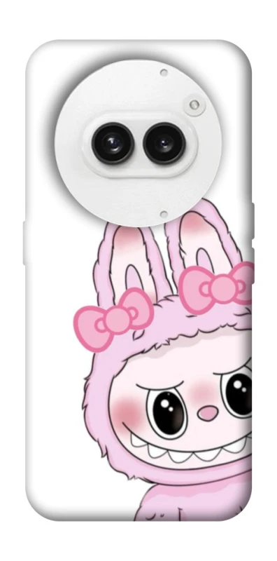 Чехол на Nothing Phone (2a) Labubu White фото 1 из 1