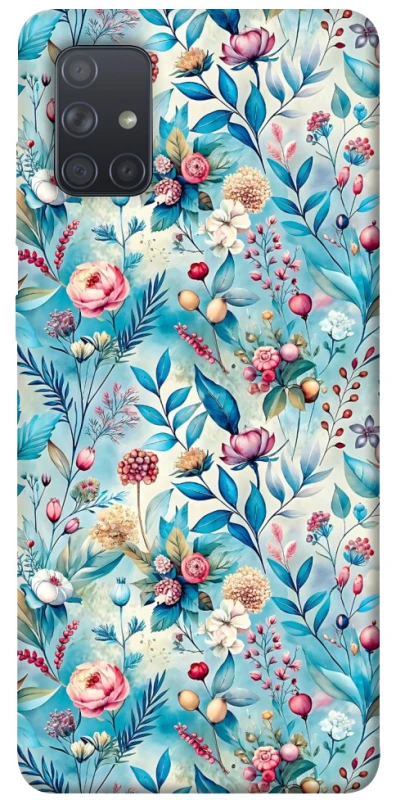 Чехол на Samsung Galaxy A71 Floral design ver.5 фото 1 из 1