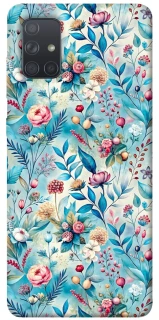 Чехол на Samsung Galaxy A71 Floral design ver.5 фото 1 из 1