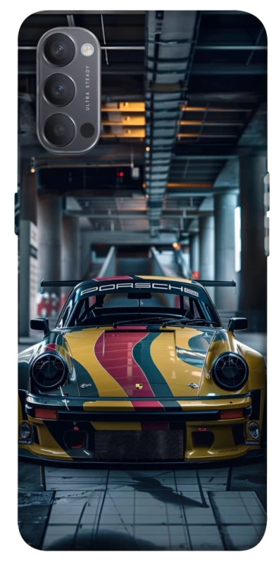 Чехол на Oppo Reno 4 Stylish Porsche фото 1 из 1