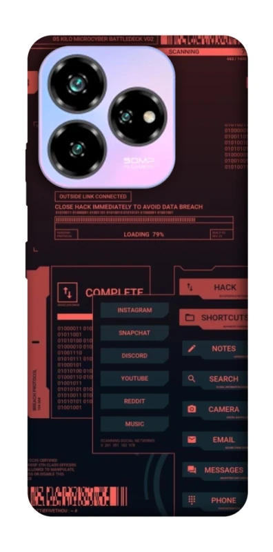 Чехол на ZTE Nubia V60 Desing Attention фото 1 из 1