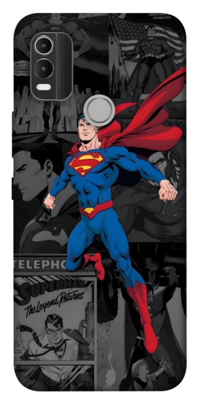 Чохол на Nokia C21 Plus superman comics фото 1 з 1