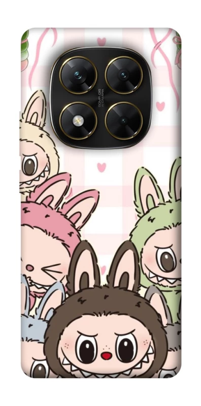 Чохол на Xiaomi Poco X7 All Labubu 2 фото 1 з 1