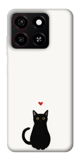 Чохол на ZTE Blade A35 4G cat in love фото 1 Чохол на ZTE Blade A35 4G cat in love фото 1 з 1