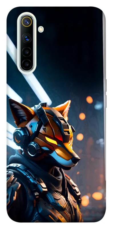 Чехол на Realme 6 Cyber ​​Fox фото 1 из 1