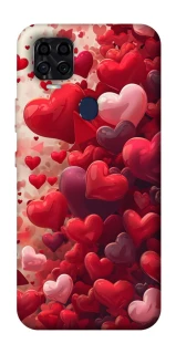 Чехол на ZTE Blade v2020 Many hearts фото 1 из 1