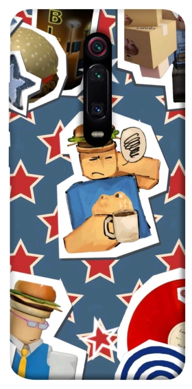 Чехол на Xiaomi Redmi K20 / K20 Pro / Mi9T / Mi9T Pro Roblox v2 фото 1 из 1