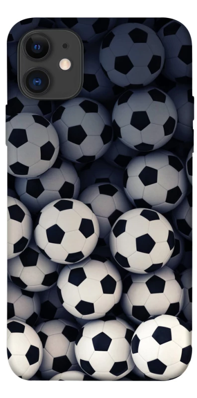Чохол на Apple iPhone 11 (6.1") Футбольні м'ячи фото 1 з 1