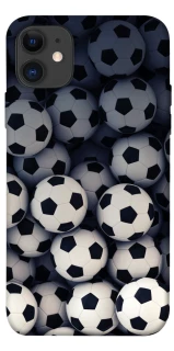 Чехол на Apple iPhone 11 (6.1") Футбольные мячи фото 1 из 1