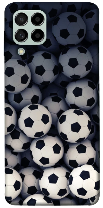 Чохол на Samsung Galaxy M53 5G Футбольні м'ячи фото 1 з 1