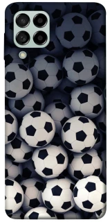 Чехол на Samsung Galaxy M53 5G Футбольные мячи фото 1 из 1