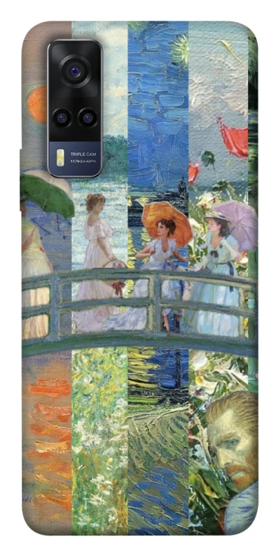 Чохол на Vivo Y53s Art collage ver.6 фото 1 з 1