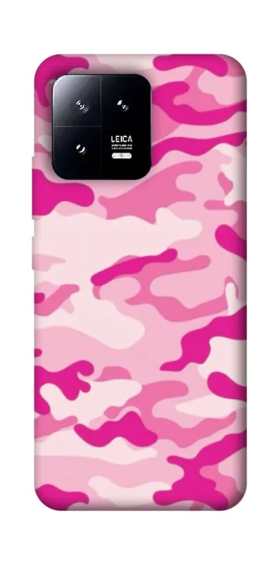 Чехол на Xiaomi 13 camouflage pink фото 1 из 1