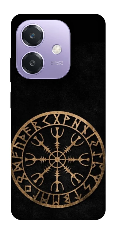 Чехол на Oppo A3X Рунический круг v2 фото 1 из 1