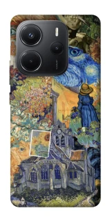 Чехол на Xiaomi Redmi Note 14 4G (Int. version) Van Gogh collage фото 1 из 1
