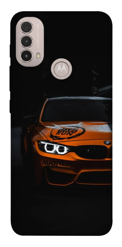 Чехол на Motorola Moto E40 BMW in the night фото 1 из 1