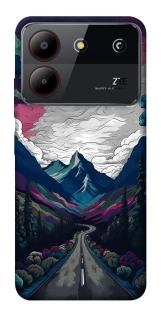 Чохол на ZTE Blade A54 4G Намальовані гори фото 1 з 1
