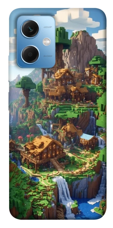 Чохол на Xiaomi Redmi Note 12 5G Minecraft universe фото 1 з 1