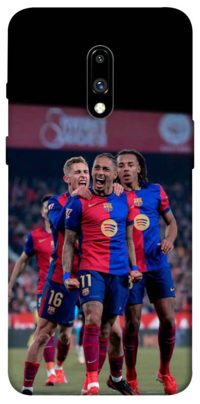 Чехол на OnePlus 7 FC Barcelona team фото 1 из 1