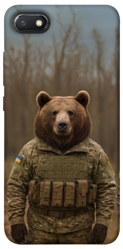 Чохол на Xiaomi Redmi 6A Ведмідь захисник фото 1 з 1