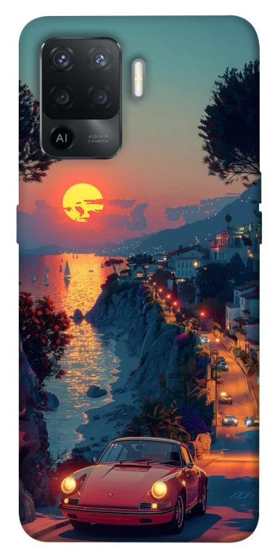 Чохол на Oppo Reno 5 Lite Porsche sunrise фото 1 з 1