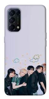 Чехол на Oppo Reno 5 4G TXT v2 фото 1 из 1