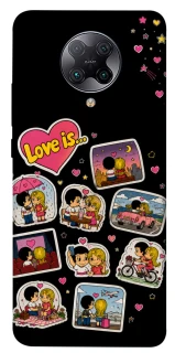 Чехол на Xiaomi Redmi K30 Pro / Poco F2 Pro Love is ver.3 фото 1 из 1
