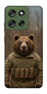 Чехол на Motorola Moto G56 5G Медведь защитник фото 1 из 1